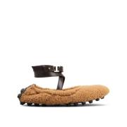 Stijlvolle Ballet Flats voor Vrouwen Tod's , Brown , Dames