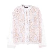 Stijlvolle TOP Vb3Ke00M6920Bo Valentino Garavani , White , Dames