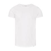 Witte Casual T-Shirt Orlebar Brown , White , Heren