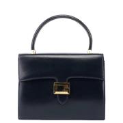 Pre-owned Leather gucci-bags Gucci Vintage , Blue , Dames