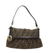 Pre-owned Canvas fendi-bags Fendi Vintage , Brown , Dames