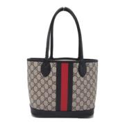 Pre-owned Canvas gucci-bags Gucci Vintage , Beige , Dames