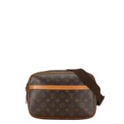 Pre-owned Canvas louis-vuitton-bags Louis Vuitton Vintage , Brown , Da...