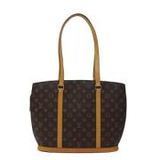 Pre-owned Canvas louis-vuitton-bags Louis Vuitton Vintage , Brown , Da...