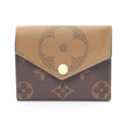 Pre-owned Leather wallets Louis Vuitton Vintage , Brown , Dames