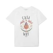 Casa Way T-Shirt Casablanca , White , Heren