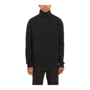 Fisherman Tabard Zwarte Top Rick Owens , Black , Heren