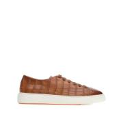 Casual Sneakers Mpcd21669Barefcoc50 Santoni , Brown , Heren