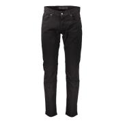 Zwarte Heren Slim Fit Broek Harmont & Blaine , Black , Heren