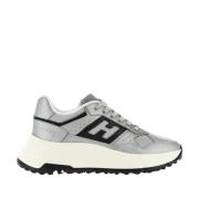 Lichtgrijze Platte Schoenen Hogan , Gray , Dames