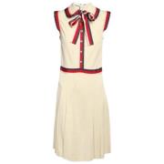 Pre-owned Fabric dresses Gucci Vintage , Beige , Dames