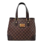 Pre-owned Canvas louis-vuitton-bags Louis Vuitton Vintage , Brown , Da...