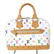 Pre-owned Canvas louis-vuitton-bags Louis Vuitton Vintage , White , Da...