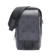 Pre-owned Leather louis-vuitton-bags Louis Vuitton Vintage , Black , D...