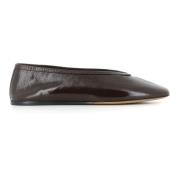 Chocolade Ballerina Platte Schoenen Le Monde Beryl , Brown , Dames