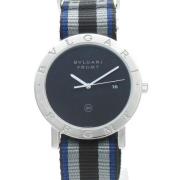 Pre-owned Nylon watches Bvlgari Vintage , Black , Dames