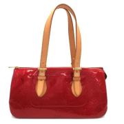 Pre-owned Plastic louis-vuitton-bags Louis Vuitton Vintage , Red , Dam...