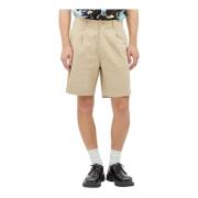 Skater Shorts van katoenen keper Human Made , Beige , Heren