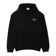 Zwarte Sweater Collectie Lacoste , Black , Heren