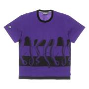 Paarse Fullback Tee Heren T-shirt Octopus , Purple , Heren