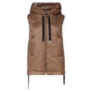 Karamel Mouwloze Ritsjas Max Mara , Brown , Dames