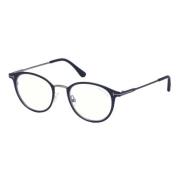 Blauw Blok Brillen Monturen Mat Blauw Tom Ford , Blue , Unisex