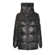 Zwarte Jassen - Stijlvolle Collectie Canada Goose , Black , Dames