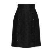 Stijlvolle Rok voor Vrouwen Dolce & Gabbana , Black , Dames