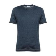 Ronde Hals T-shirt Dolce & Gabbana , Blue , Heren