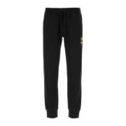 Zwarte katoenblend joggers, Stijlvolle upgrade Dolce & Gabbana , Black...