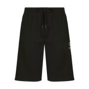 Stijlvolle Bermuda Shorts Dolce & Gabbana , Black , Heren