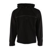 Zwarte Sweater 95% Katoen 5% Elastaan C.p. Company , Black , Heren