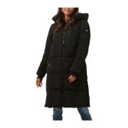 Square Down Coat Zwart MOS Mosh , Black , Dames