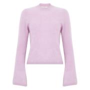 Roze kasjmier trui met ronde hals Absolut Cashmere , Pink , Dames