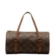 Pre-owned Canvas louis-vuitton-bags Louis Vuitton Vintage , Brown , Da...