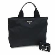 Pre-owned Nylon prada-bags Prada Vintage , Black , Dames