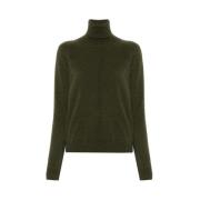 Groene Gebreide Platinum Sweater Fabiana Filippi , Green , Dames