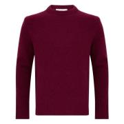 Bordeaux Sweaters Amaránto , Red , Heren