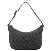 Pre-owned Denim handbags Gucci Vintage , Gray , Dames