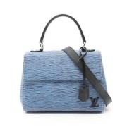 Pre-owned Leather louis-vuitton-bags Louis Vuitton Vintage , Blue , Da...