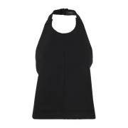 Sleeveless Tops Wardrobe.nyc , Black , Dames