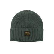 Basis Katoenblend Beanie PME Legend , Green , Unisex