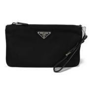 Pre-owned Nylon prada-bags Prada Vintage , Black , Dames