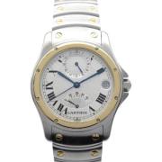 Pre-owned Metal watches Cartier Vintage , Gray , Heren