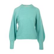 Stijlvolle Sweaters Paricollo Collectie Daniele Fiesoli , Blue , Dames