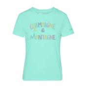 Korte mouw T-shirt Champagne & Berg diverse kleuren MC2 Saint Barth , ...