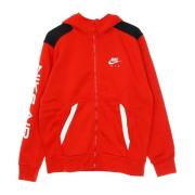 Sportswear Zip Hoodie University Red/Black/White Nike , Red , Heren