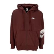 Sportswear Full-zip Hoodie Earth Nike , Brown , Dames