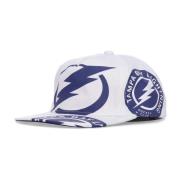 Tampa Bay Lightning Flat Brim Cap Mitchell & Ness , White , Heren