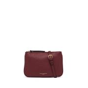 Frida O Leren Crossbody Tas Gianni Chiarini , Brown , Dames